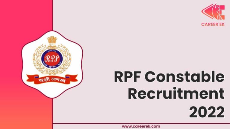 RPF Recruitment 2022