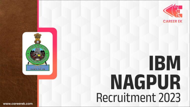 IBM Nagpur Recruitment 2023 Apply for Vacancy of Laboratory Assistant