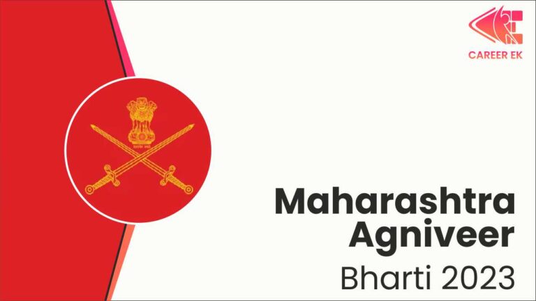 Maharashtra Agniveer Recuritment 2023, Apply For Various Posts