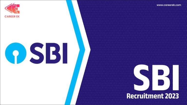 SBI Recruitment 2023