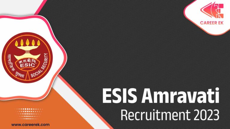 ESIS Amravati Recruitment 2023