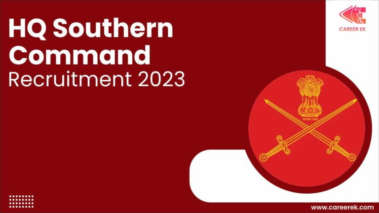 HQ Southern Command Recruiting 2023 For Apply 25 Various Post