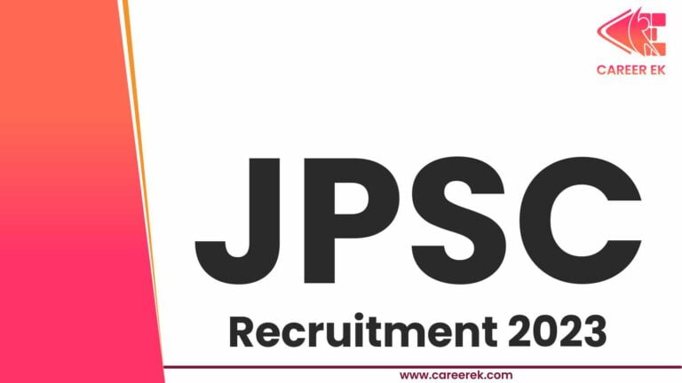 JPSC Recruitment 2023