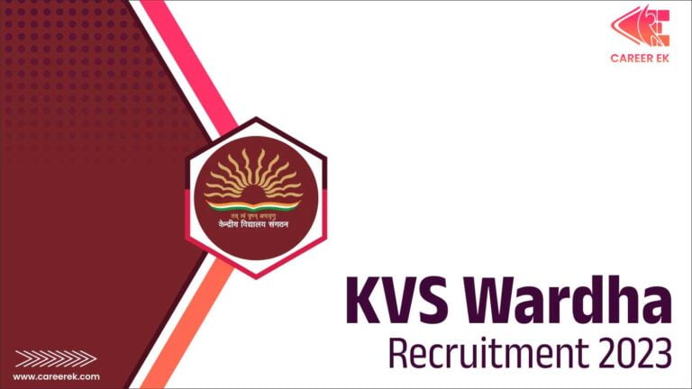 KVS Wardha Recruitment 2023