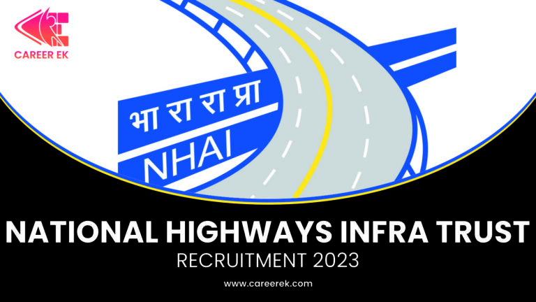National Highways Infra Trust Recruitment 2023