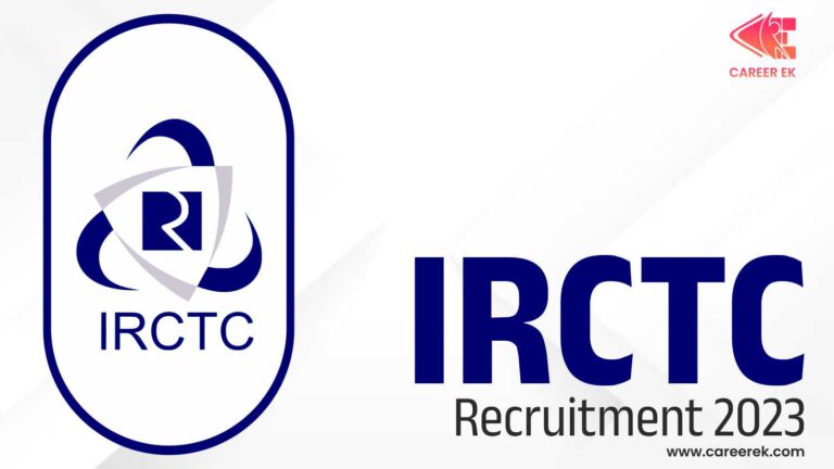 IRCTC Recruitment 2023
