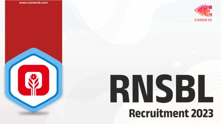 RNSBL Recruitment 2023