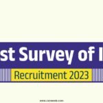 Forest Survey of India Recruitment 2023